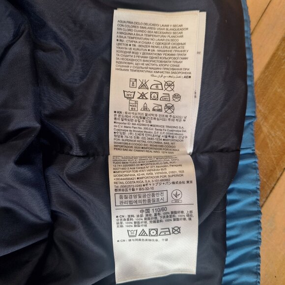 Kids Puffer Jacket Blue GAP Size XS - Picture 12 of 13